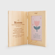 Cornice in legno 8x13 - Definizione "Mamma"