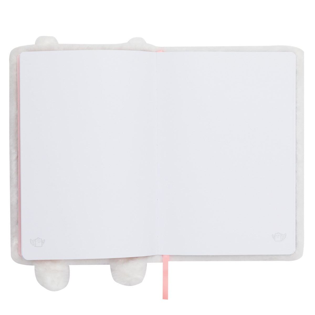 Libreta A5 de peluche Mr. Wonderful con forma de conejo