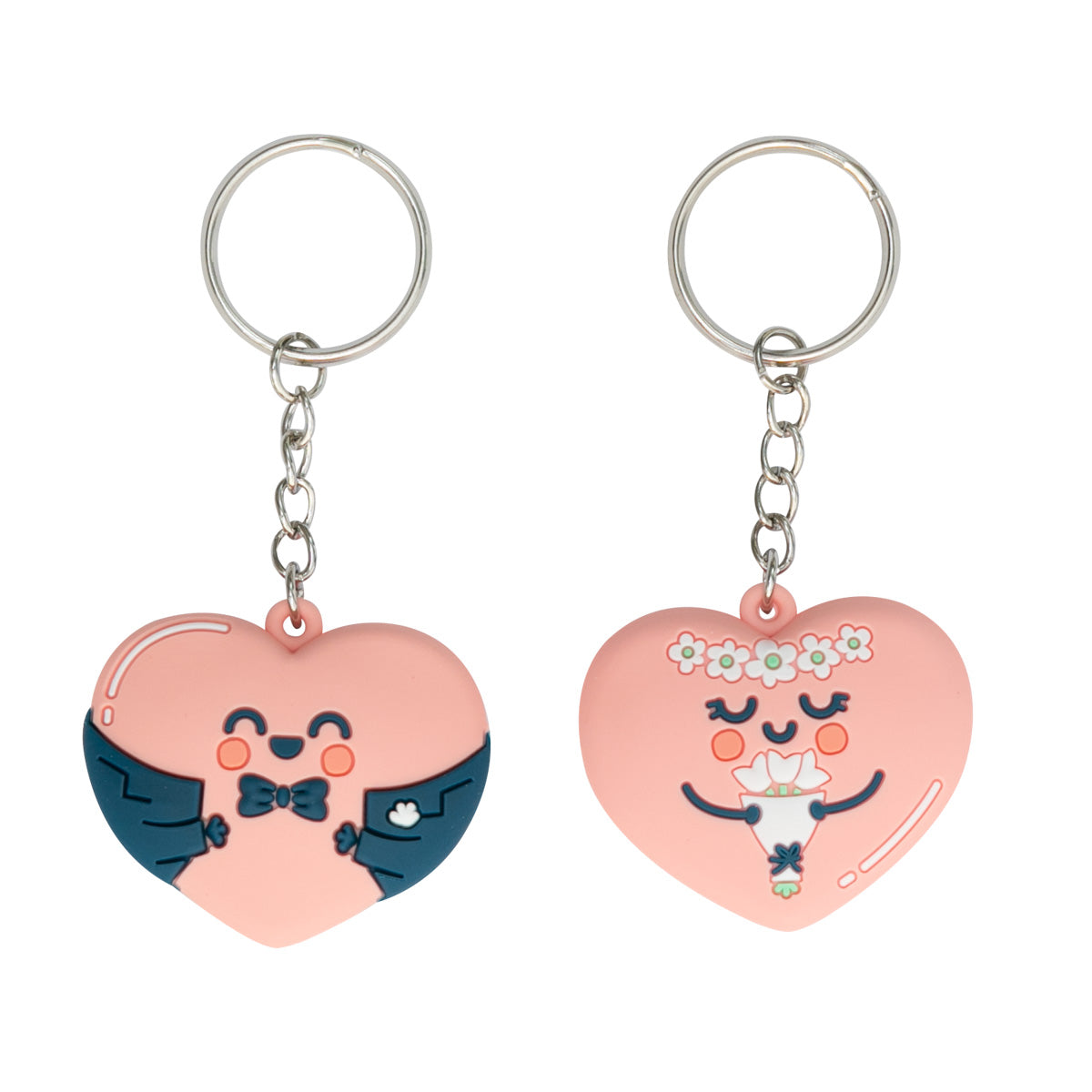 Keyrings for people who really love each other - Woman + Man