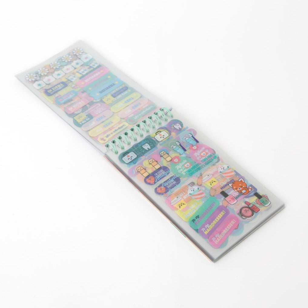 libreta de stickers Mr Wonderful Peach