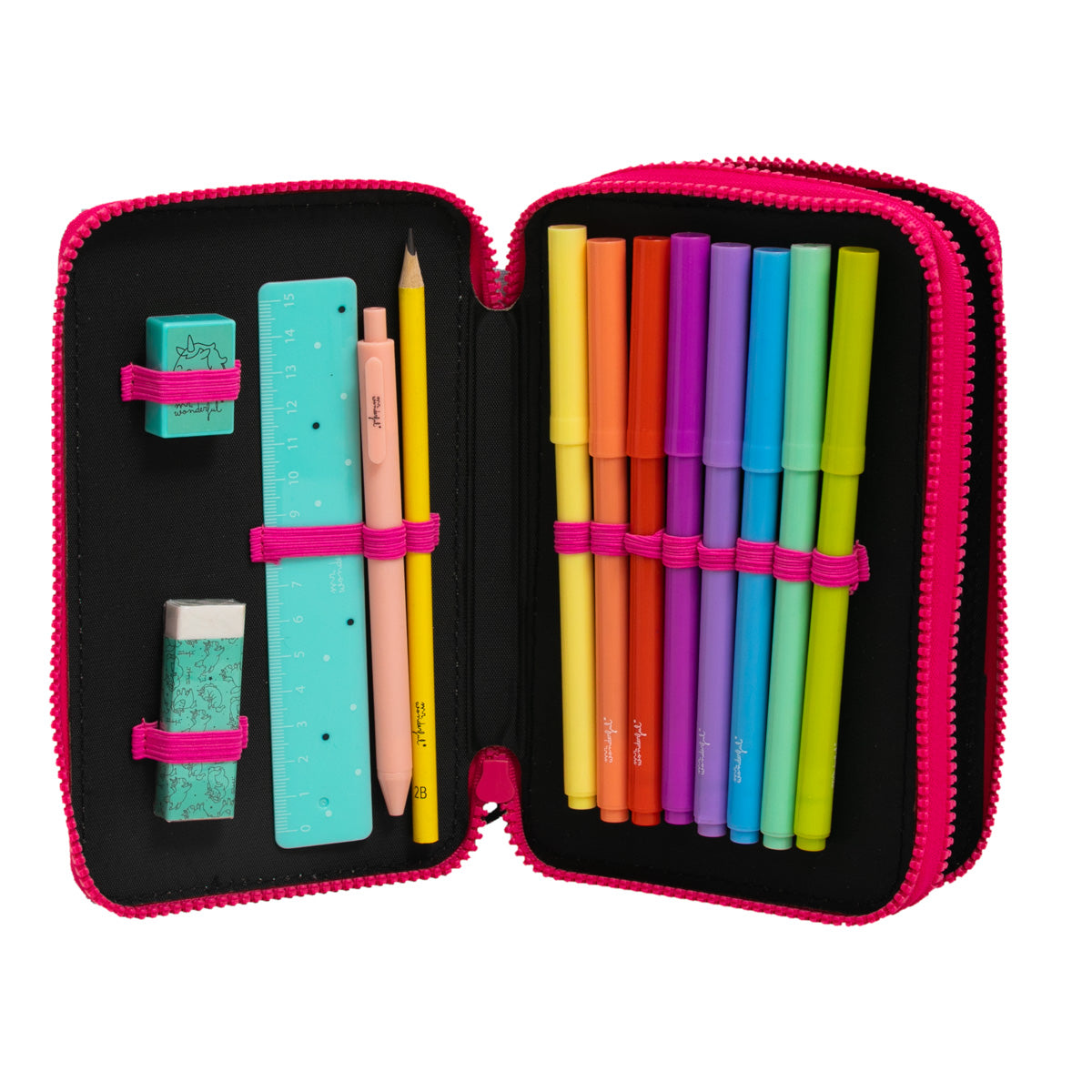 Trousse remplie à 2 compartiments menthe - Ma créativité n'a pas de limites 