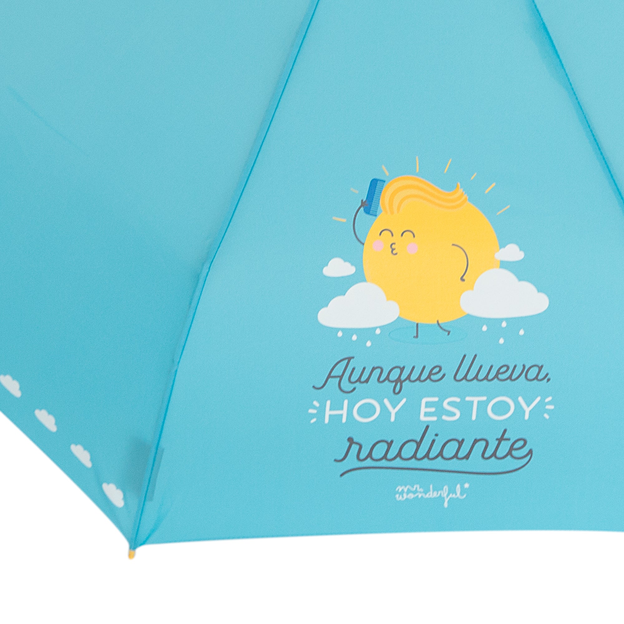 Guarda-chuva médio - Mesmo que chova, hoje estou
