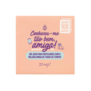 Jogo de cartas - Conheces-me tão bem, amiga!
