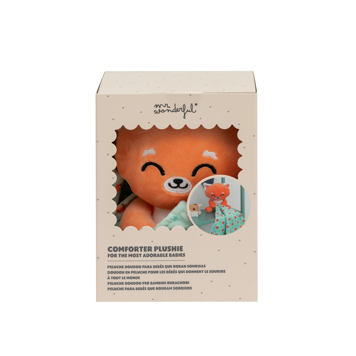 Comfort toy plush - Red panda