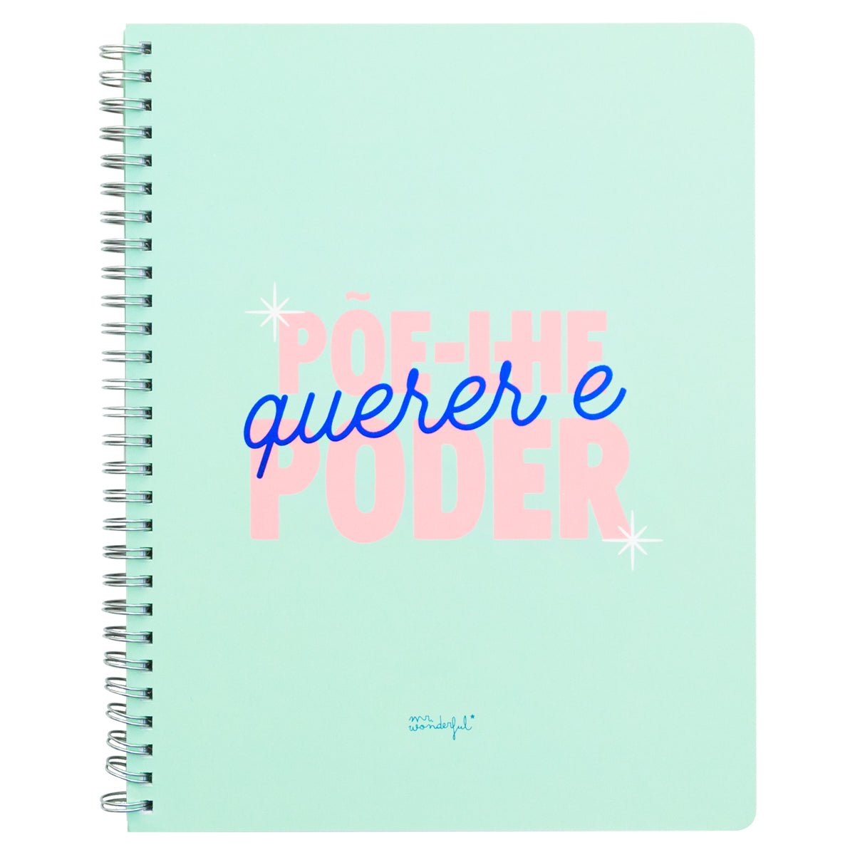 Caderno - Põe-lhe querer e poder