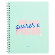 Caderno - Põe-lhe querer e poder 