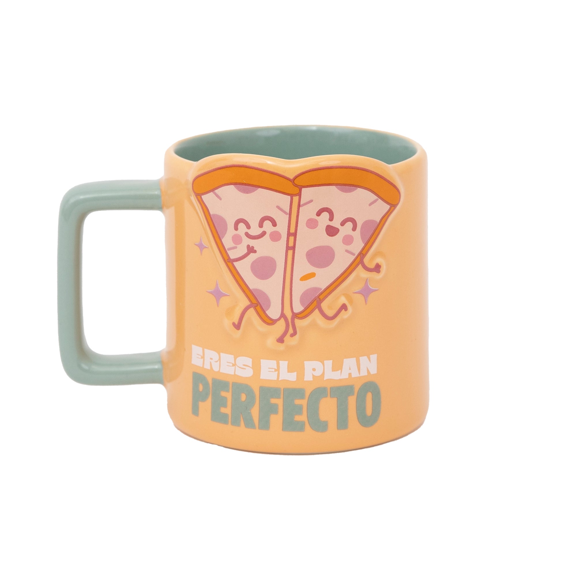 Taza 3D pizzas - Eres el plan perfecto | Mr.Wonderful