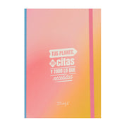 Libreta con notas adhesivas con frase Mr. Wonderful - Tus planes, tus citas y todo lo que necesitas