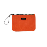 Wristlet - Terracotta corduroy