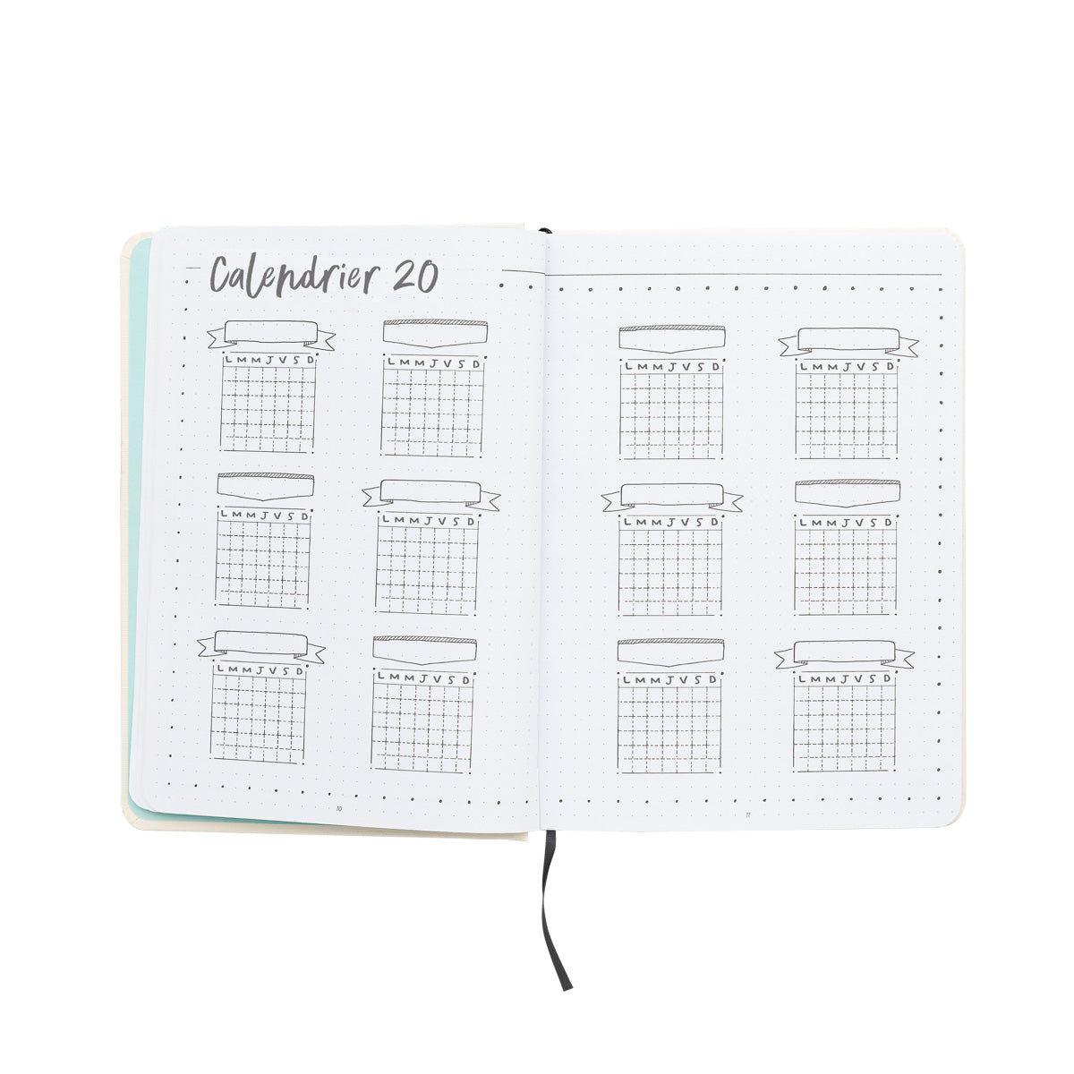 Agenda bullet - Ideas, trazos y planazos