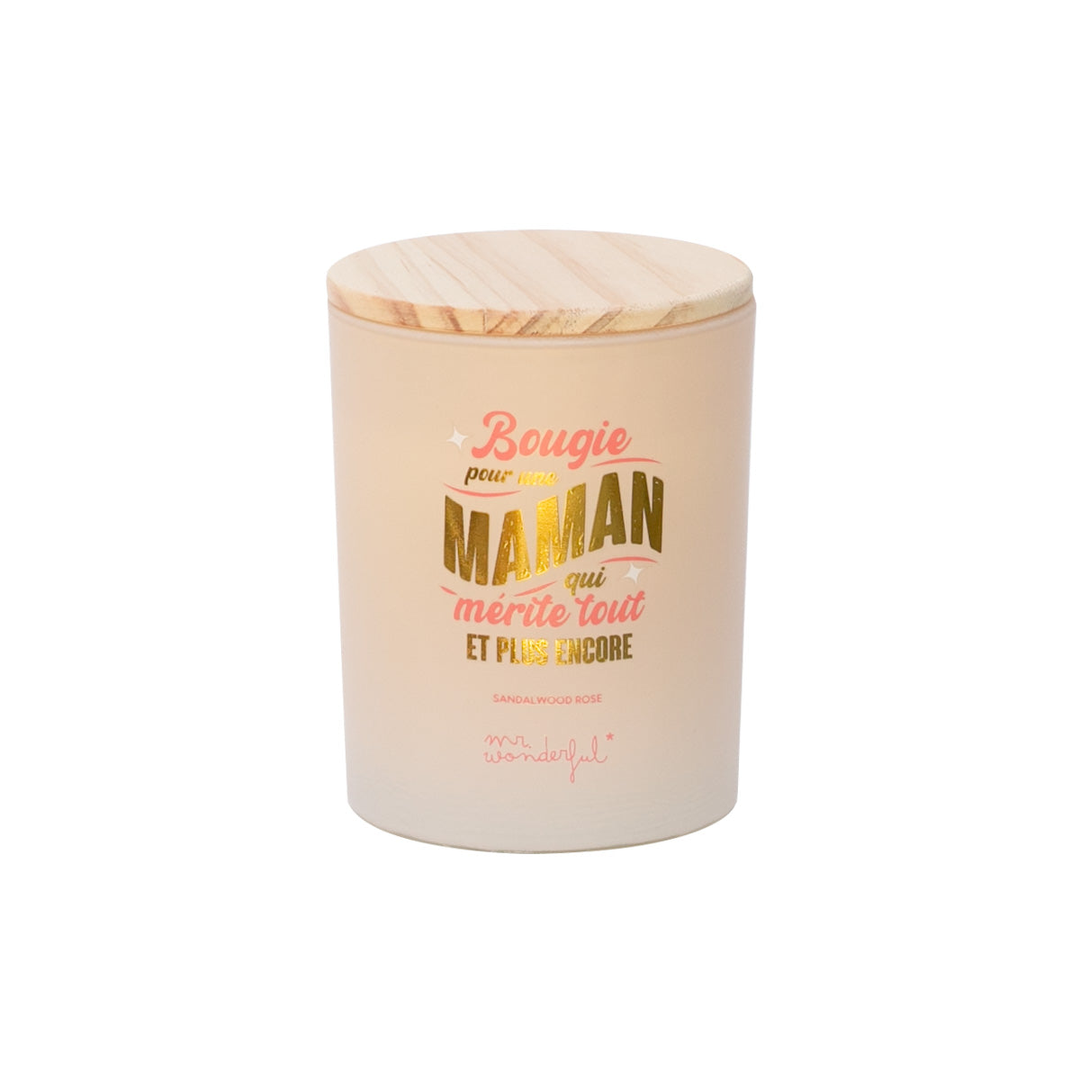 Bougie parfumée - Bougie pour une maman qui mérite tout et plus encore