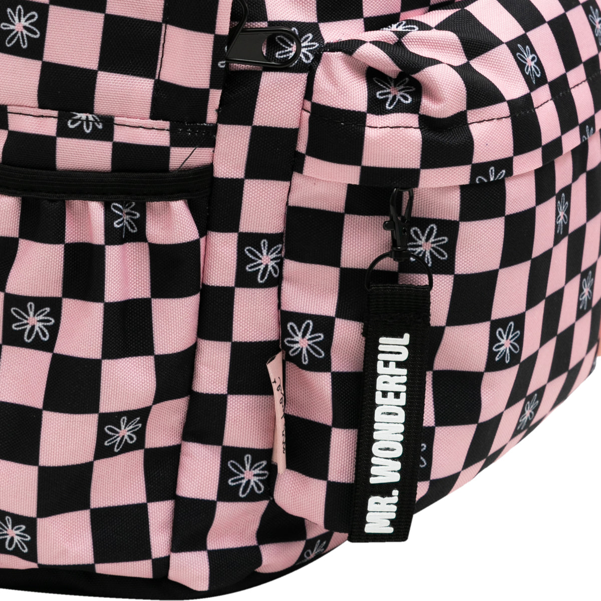 Mochila rosa y negro - Go with the flow