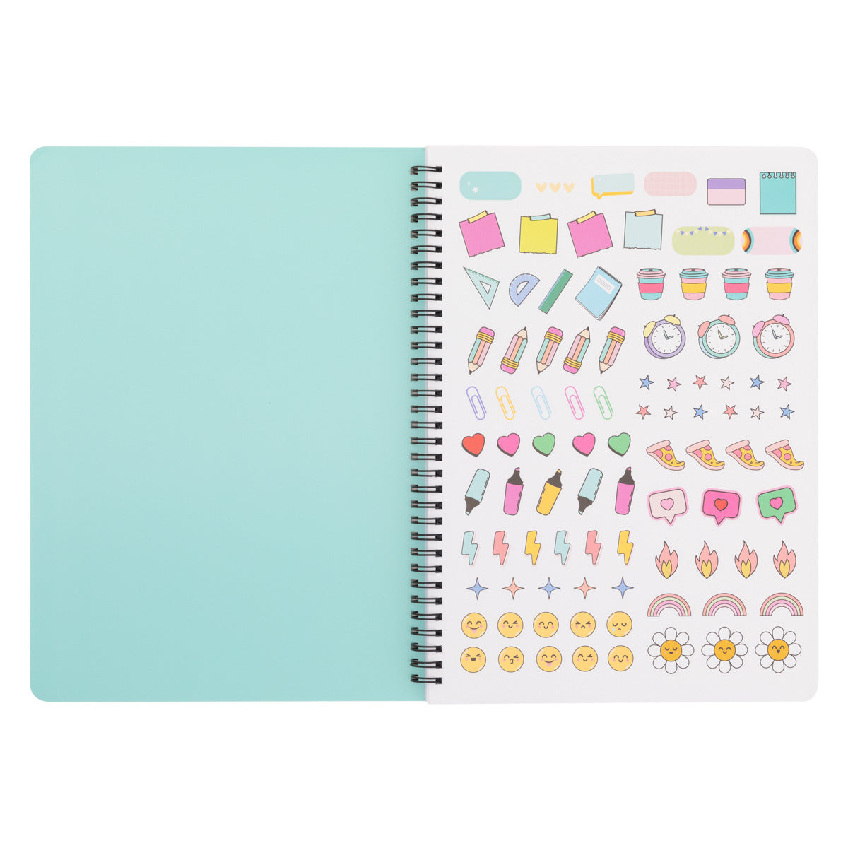 Taccuino Mr. Wonderful A5 - Lo Sogno, Lo Annoto E Lo Realizzo! | Copertina Rigida Con Adesivi - Foto 7