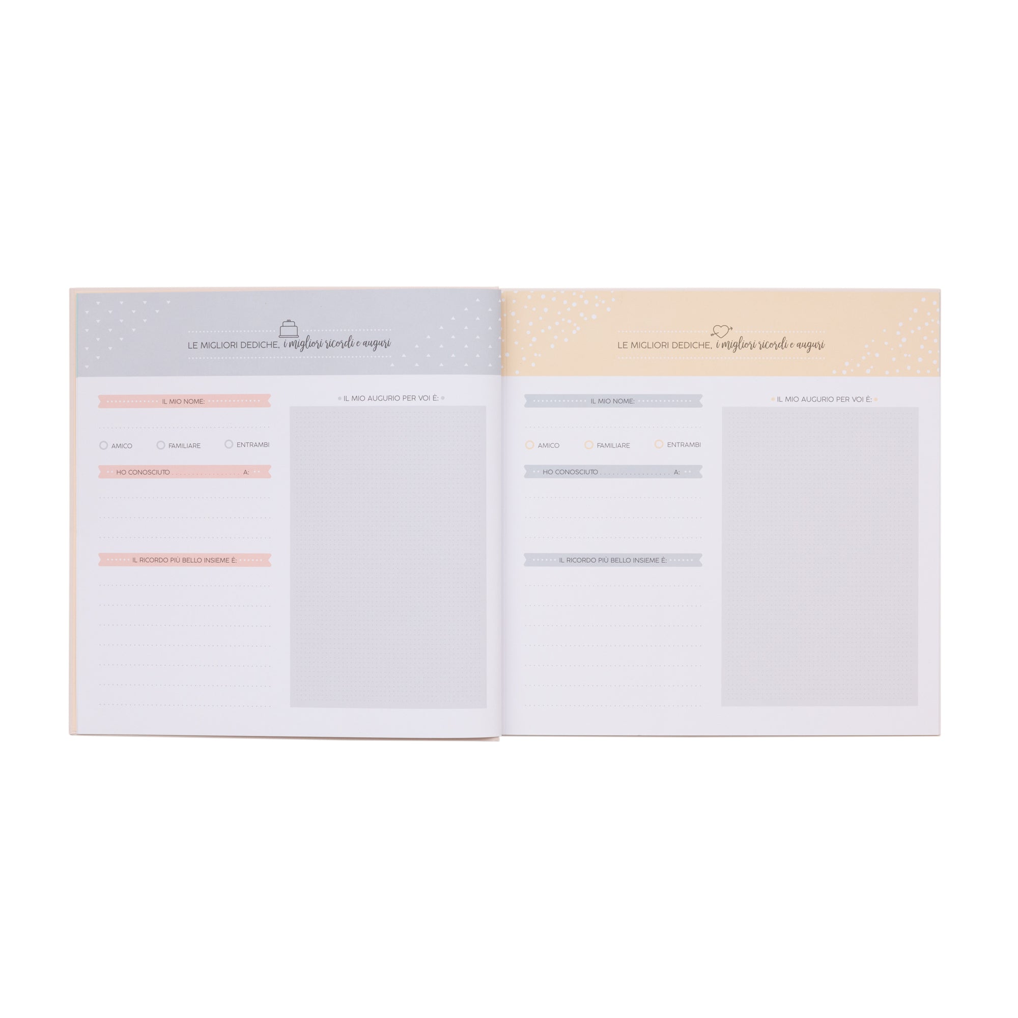 Guestbook di nozze per un matrimonio