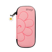 Estuche con diseño en 3D Margarita - Rosa.
