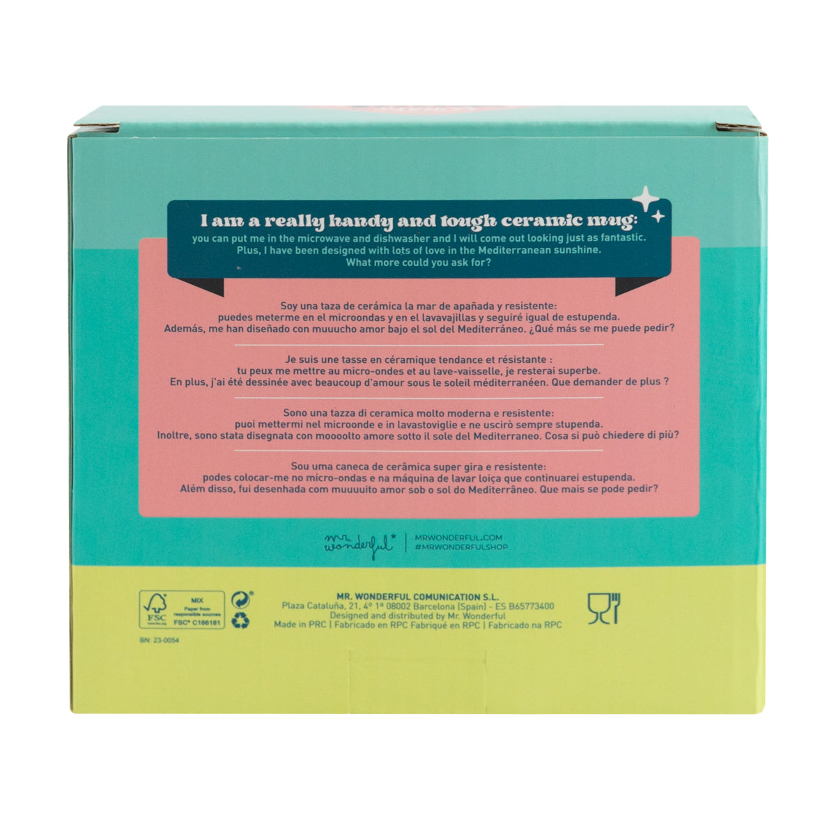 Mug - rempli d'énergie positive