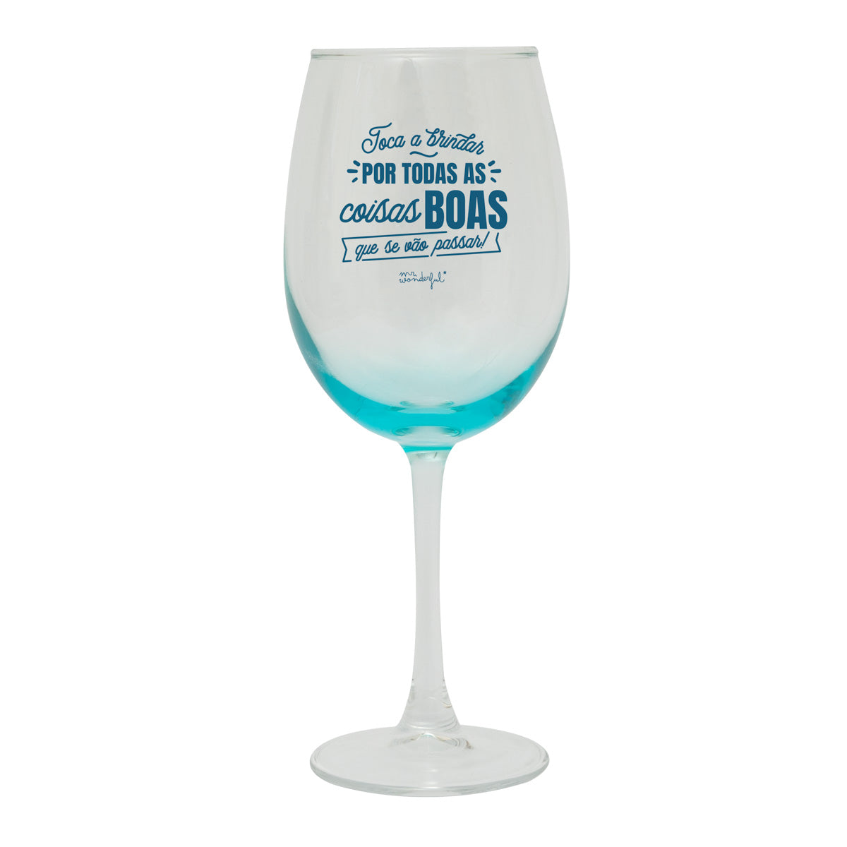 Copo de vinho - É hora de brindar a todas as coisas boas que ainda vou ver! 