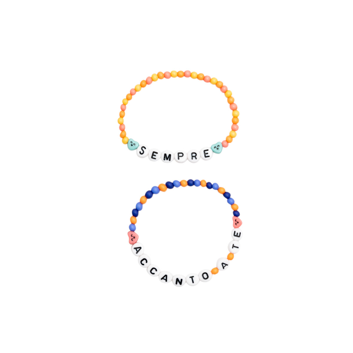 Set di 2 braccialetti per amicizie insuperabili
