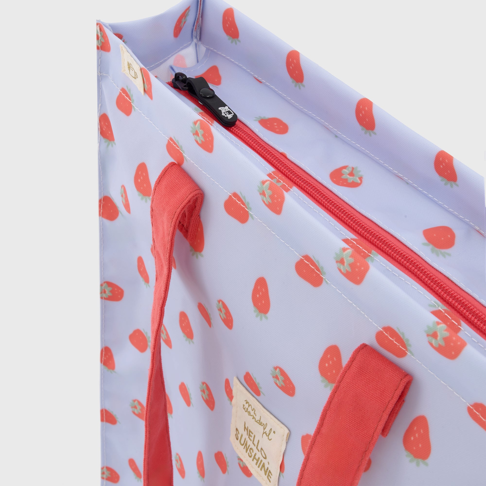 Tote bag strawberries - Hello, sunshine!