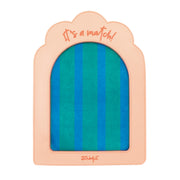 Marco de fotos 15x20 con frase de amor Mr. Wonderful - It’s a match!