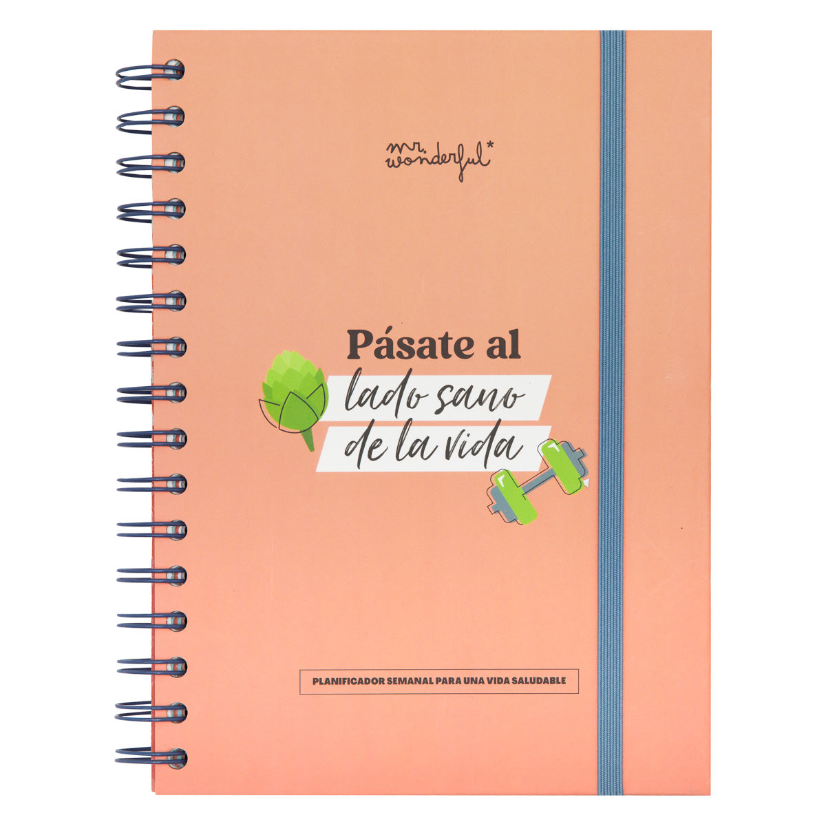 Planificador de vida sana Mr. Wonderful - Pásate al lado sano de la vida