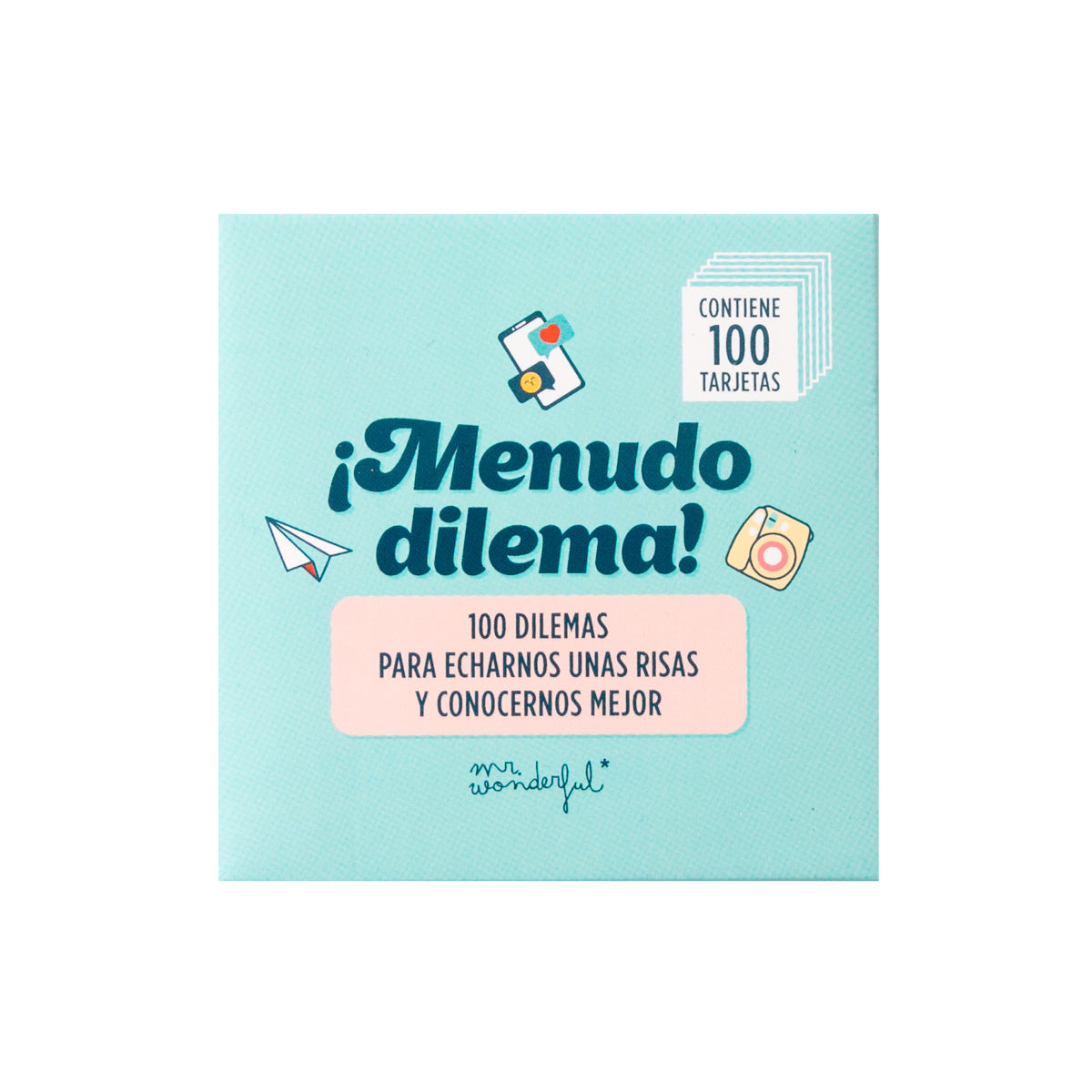 Juego de cartas - 100 dilemas superdifíciles de re