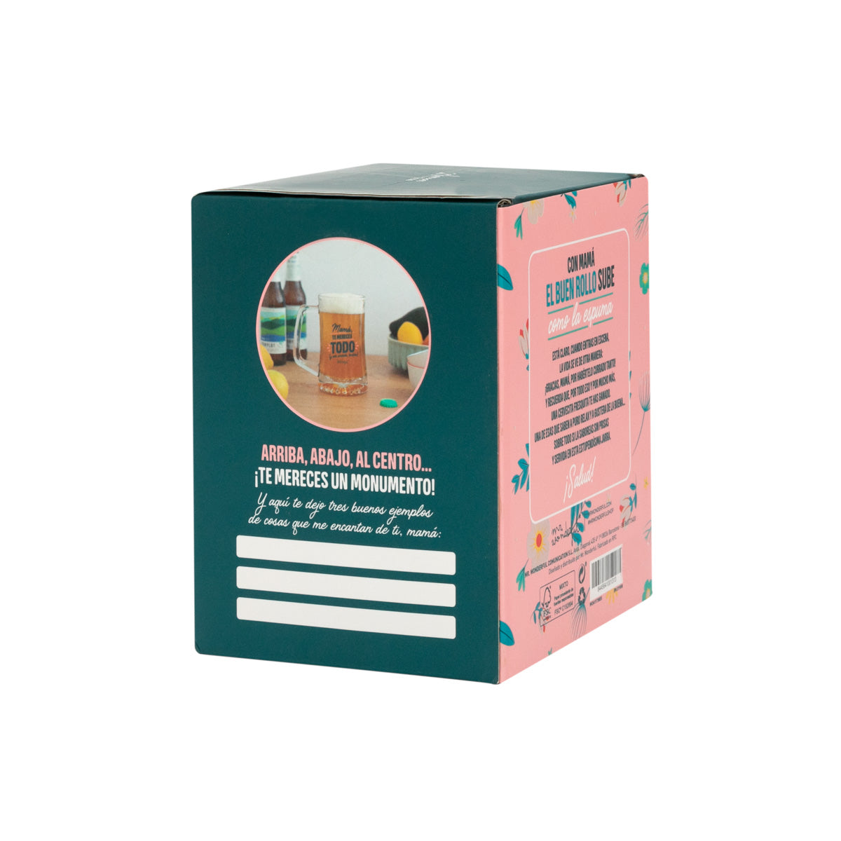 Jarra de cerveza - Mamá, te mereces todo (y esta cervecita, también)