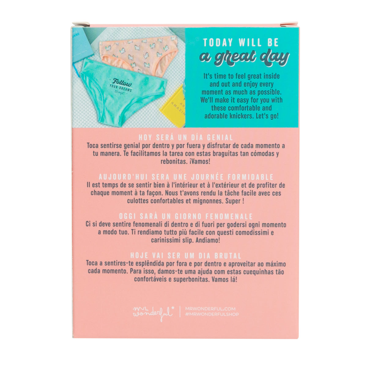 Knickers for little big dreamers - L (11-13 years old)