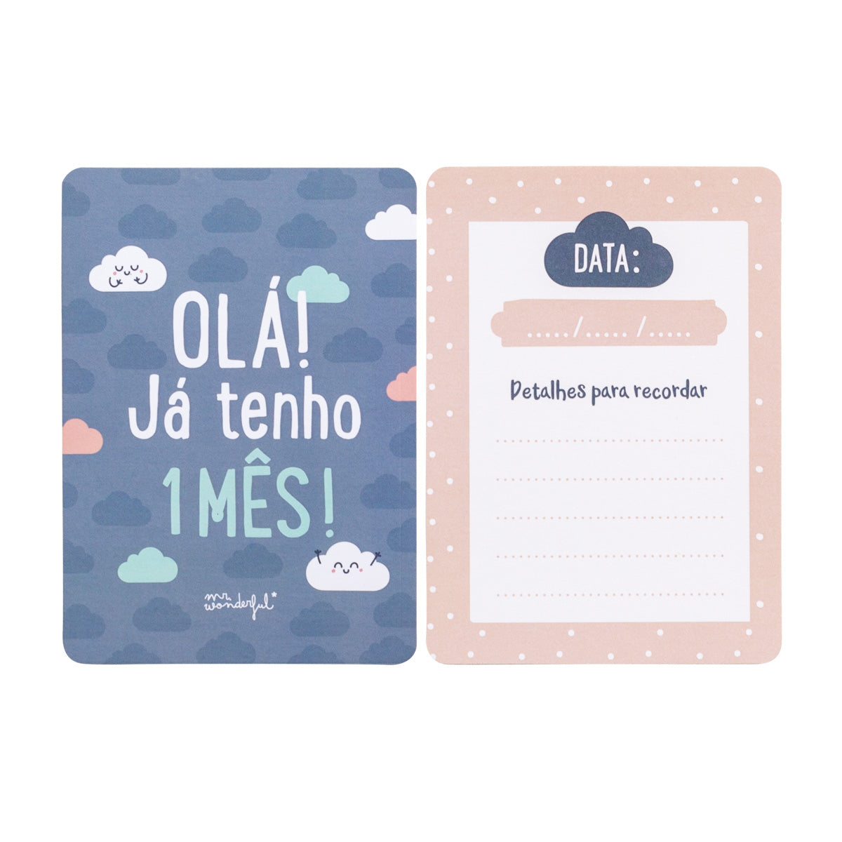 Cartões para bebés - Momentos especiais do meu pri
