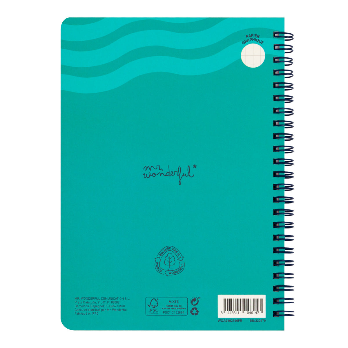 Cahier A5 - Je le rêve, je le note et je le fais !