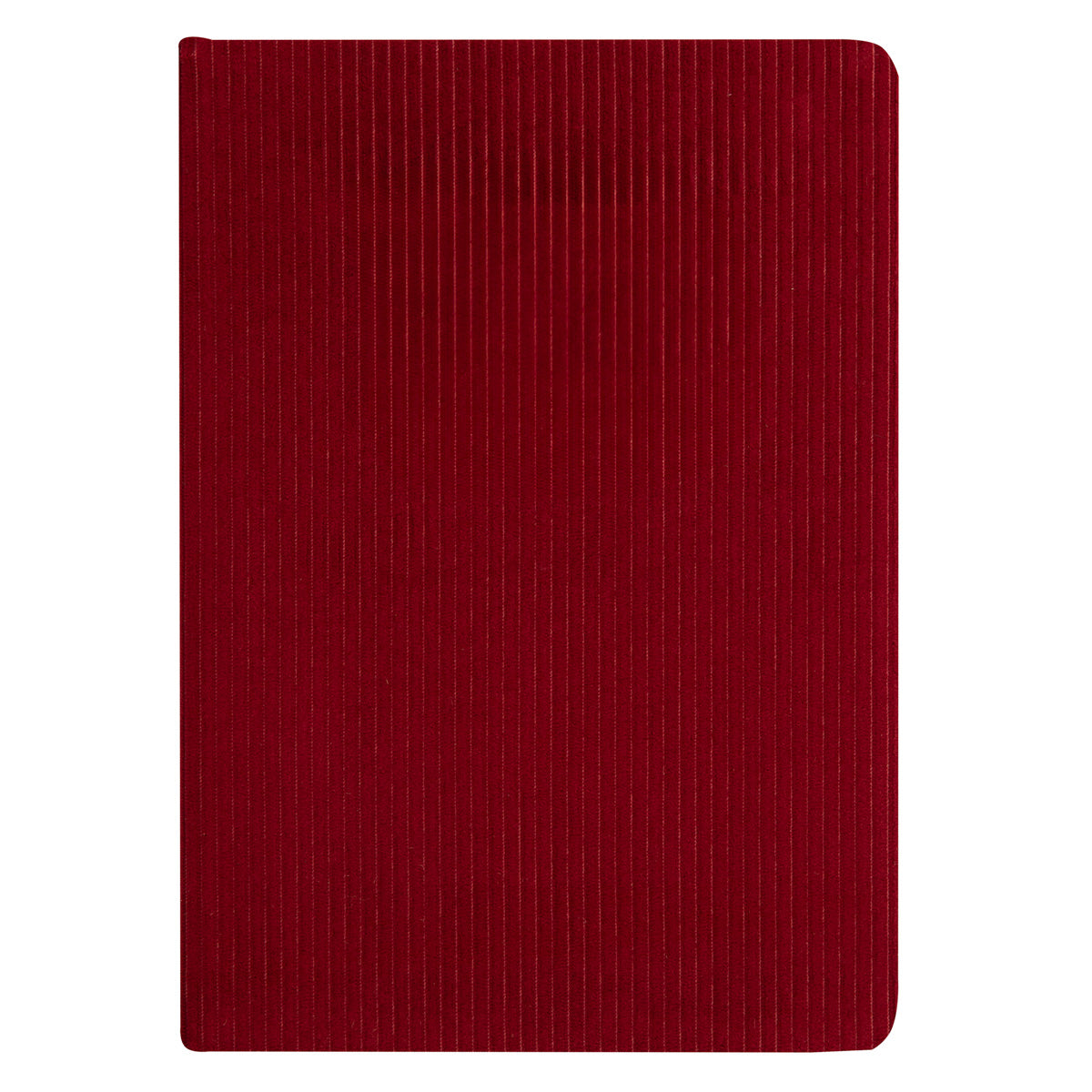 Carnet A5 velours côtelé rose - Au milieu de la difficulté se trouve l'opportunité. 