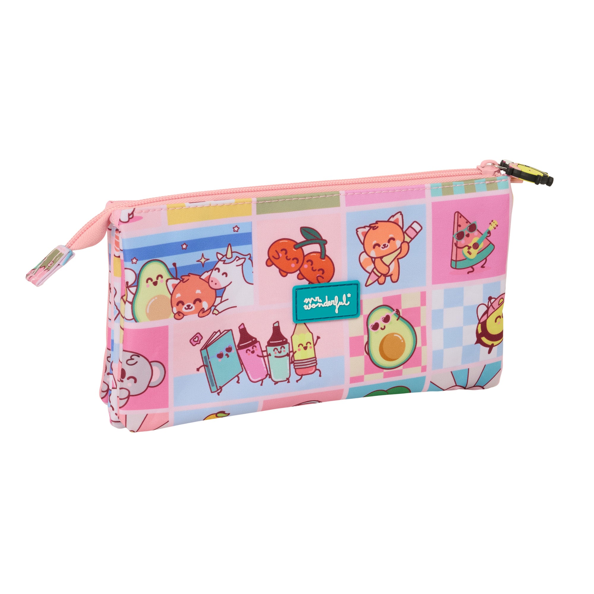 Astuccio triplo scomparto - Wonder Comic