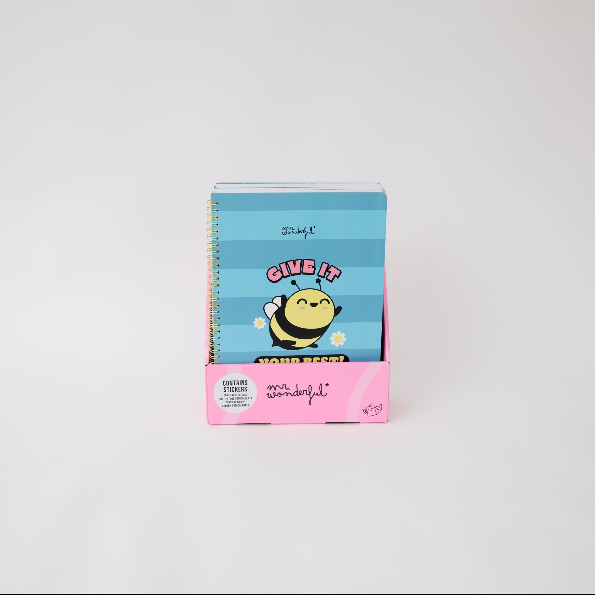 Carnet A4 Bee - Donnez le meilleur de vous-même !