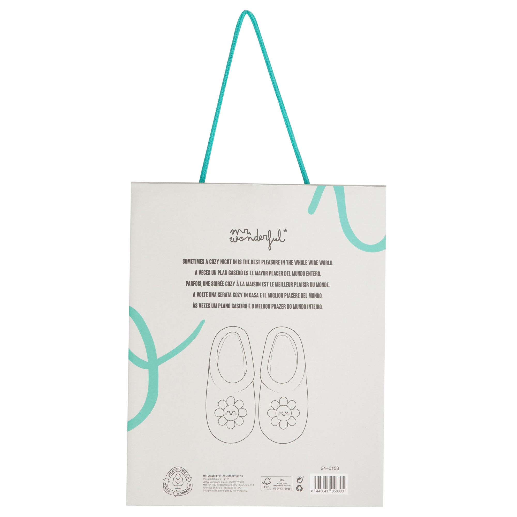 Chaussons taille 31-35 Daisy - Tu es mon printemps. 