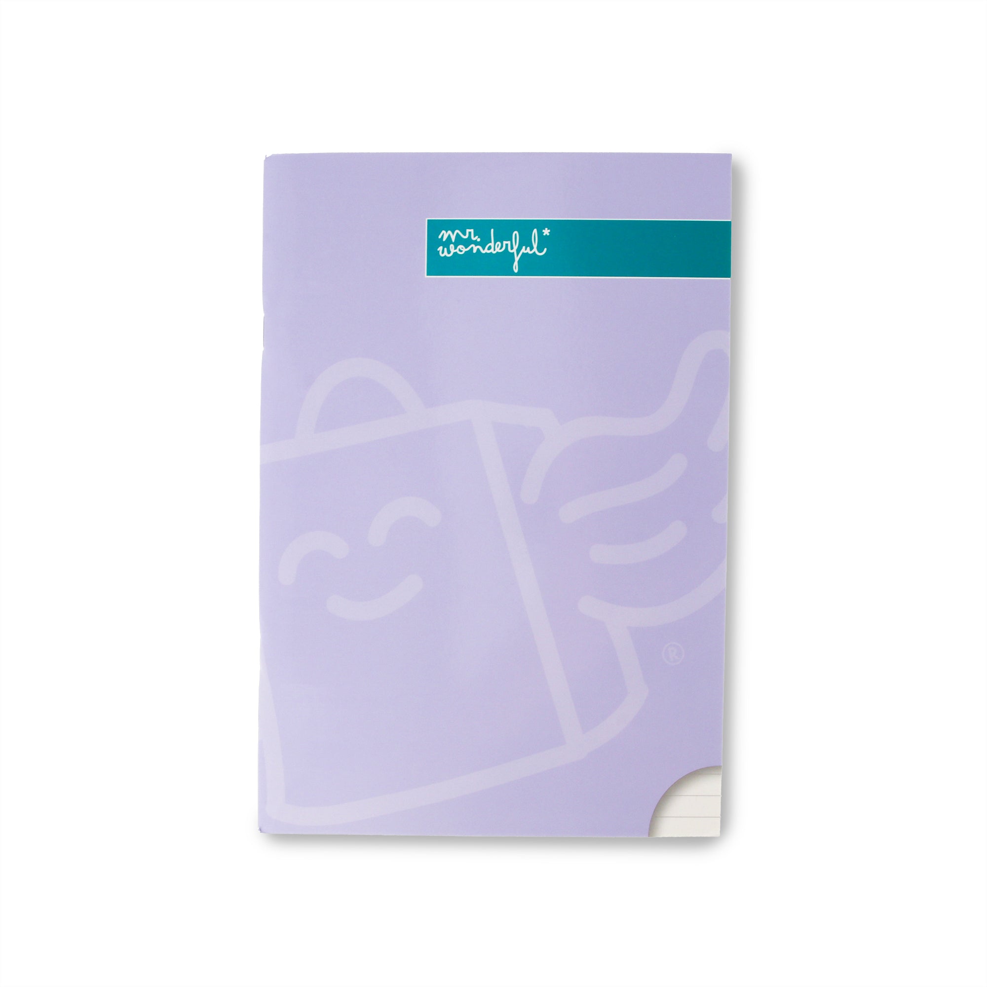 Libreta A5 tapa blanda y grapada -Papel rayado