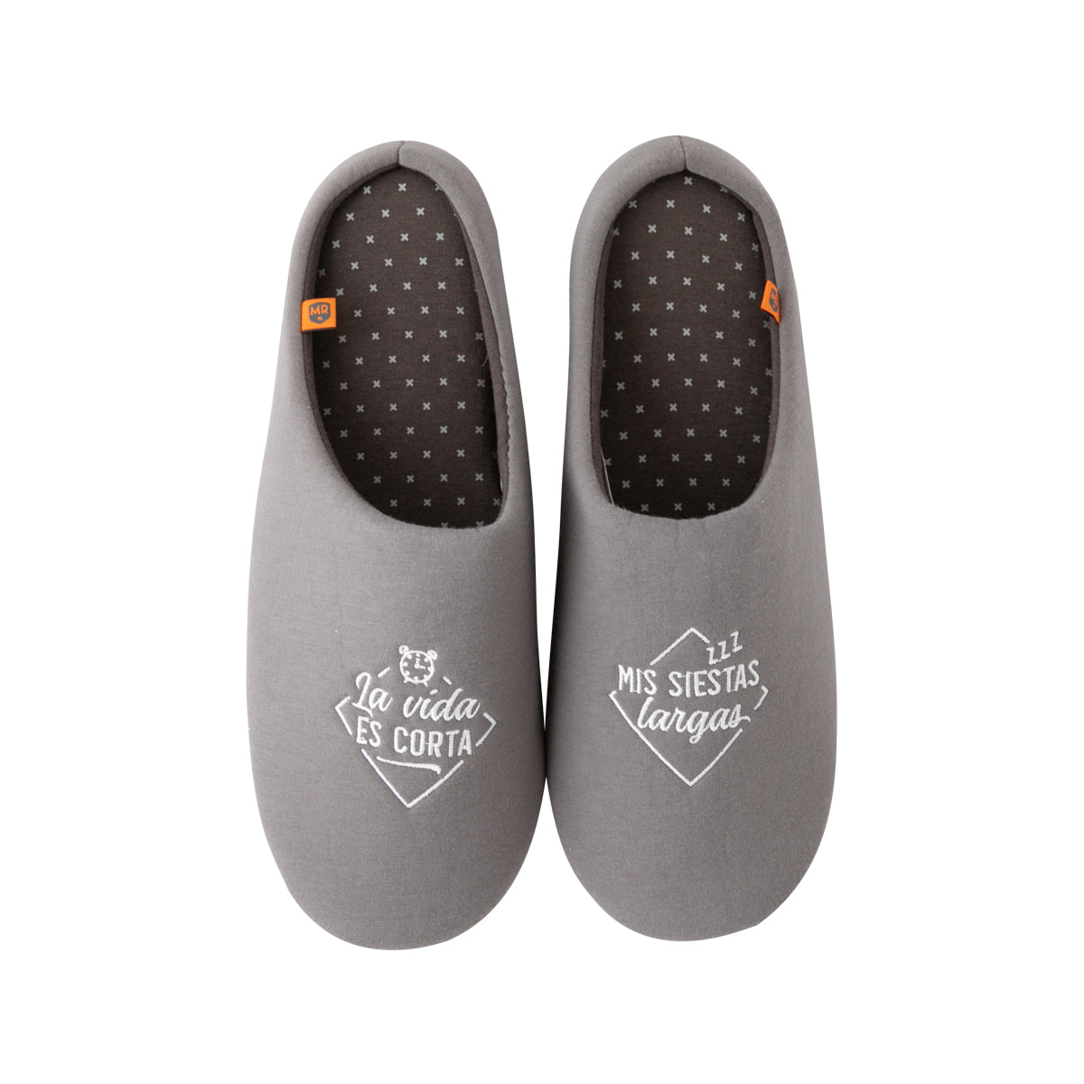Zapatillas de casa talla única - La vida es corta
