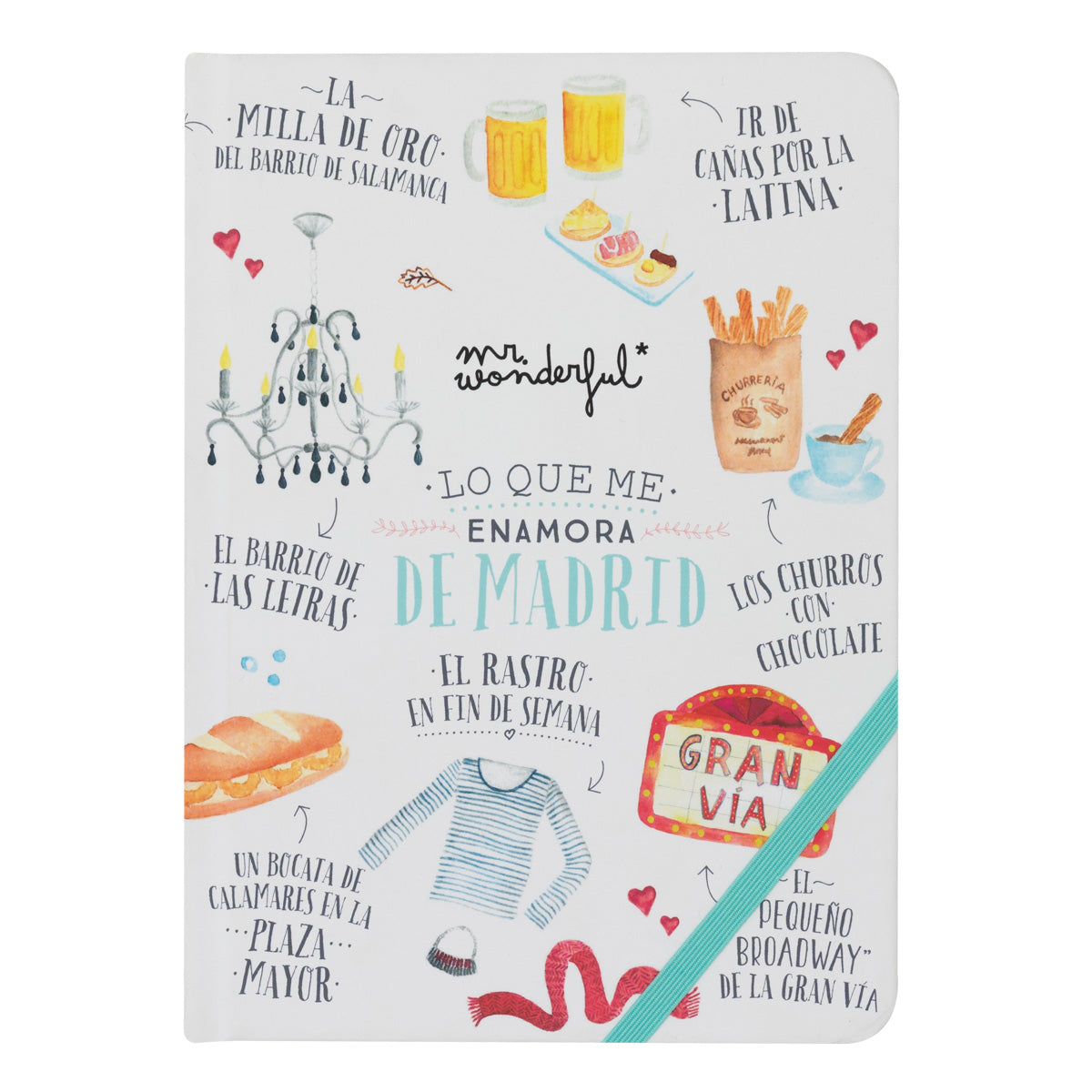 Carnet A5 - Madrid. 