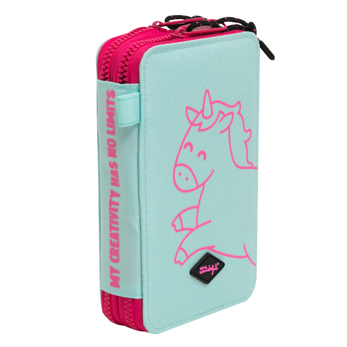 Trousse remplie à 2 compartiments menthe - Ma créativité n'a pas de limites 
