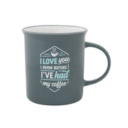 Taza con mensaje de amor en inglés Mr. Wonderful - I love you even before I've had my coffee