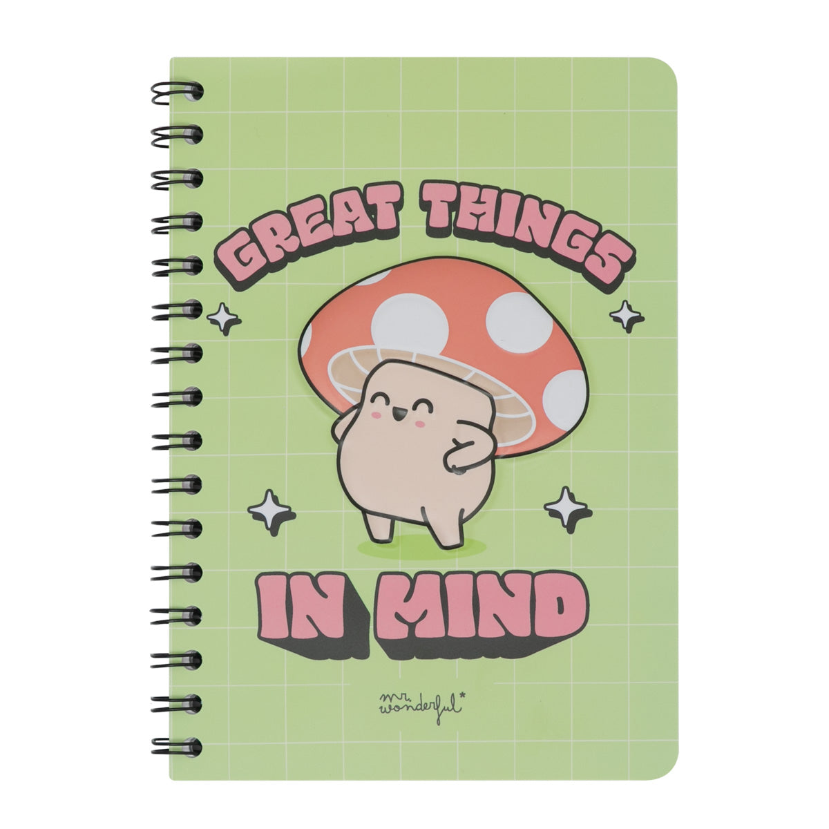 Libreta A5 3D Seta - Great things in mind