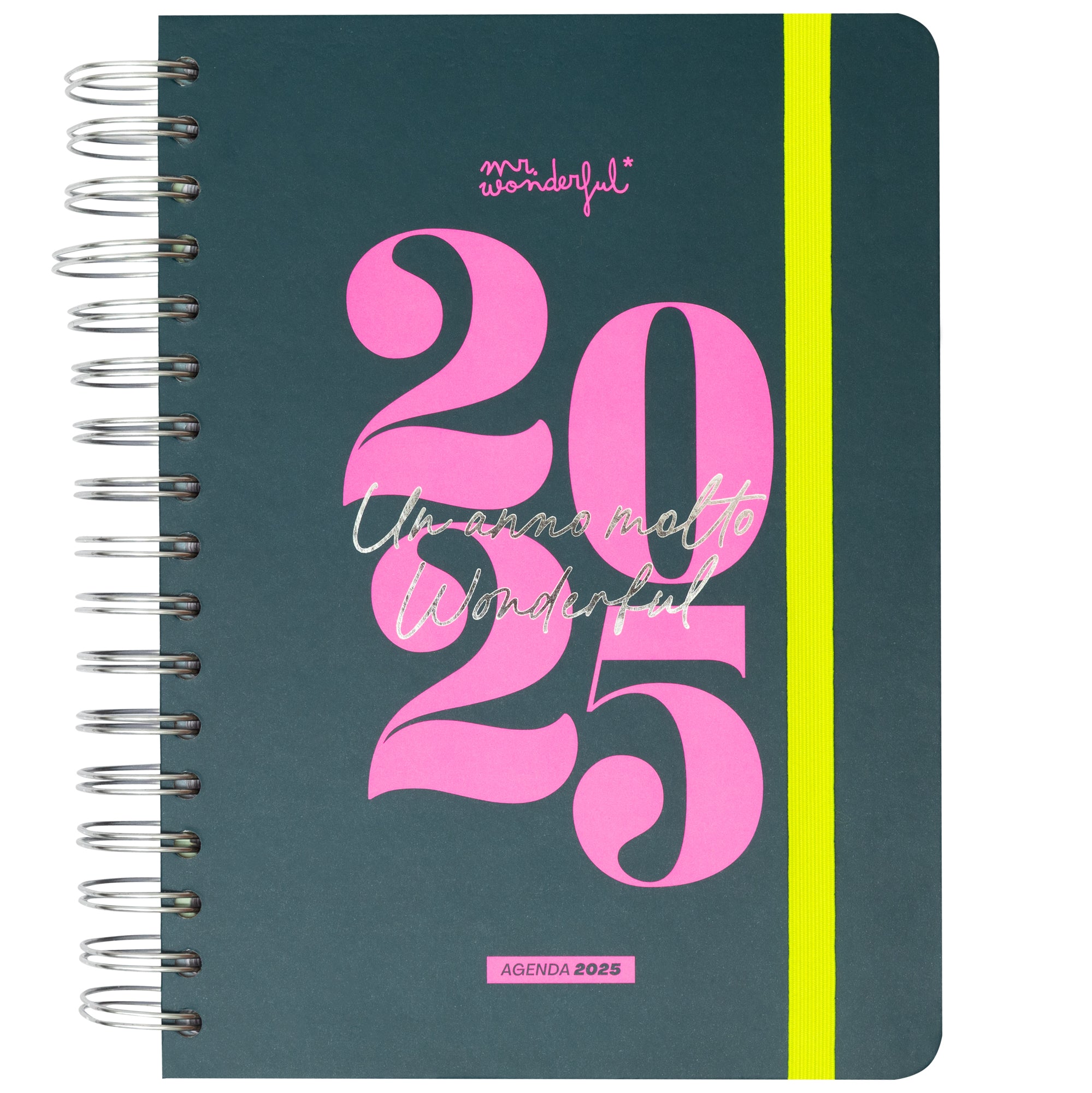 Agenda du bureau 2025 Giornaliera - Une année très merveilleuse. 
