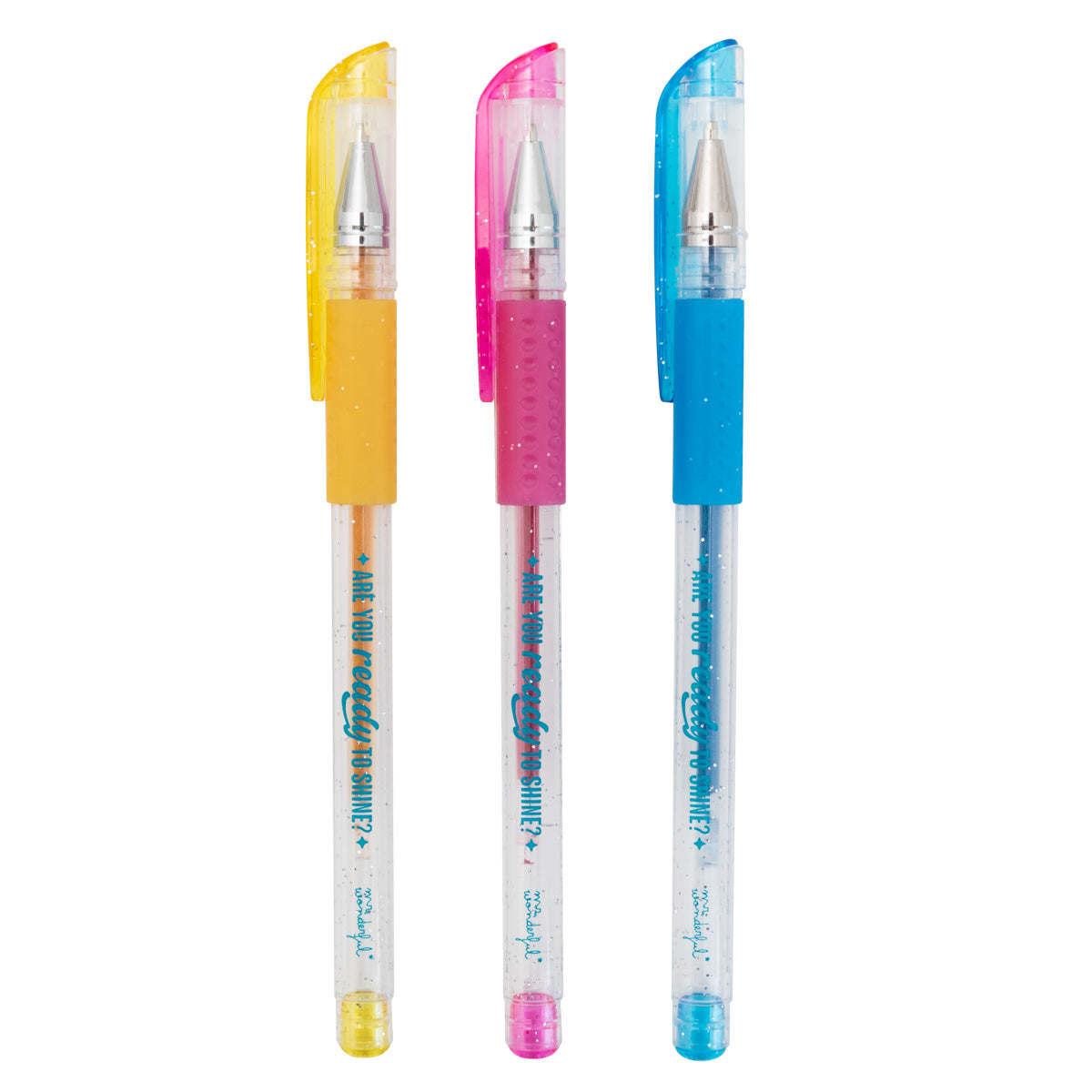 Set of markers, pens and stencils for marvelous designs.