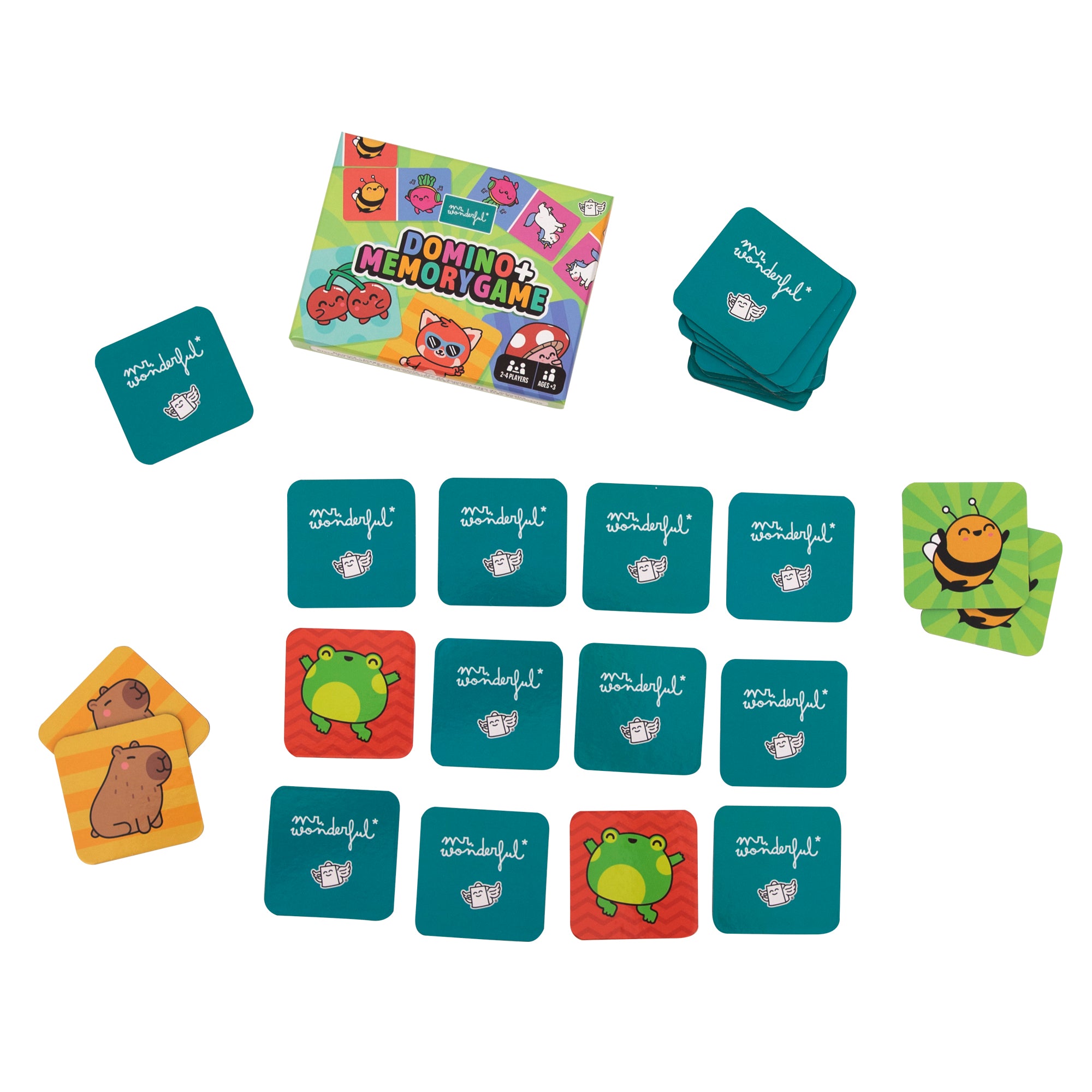 Juego de domino + juego de memoria