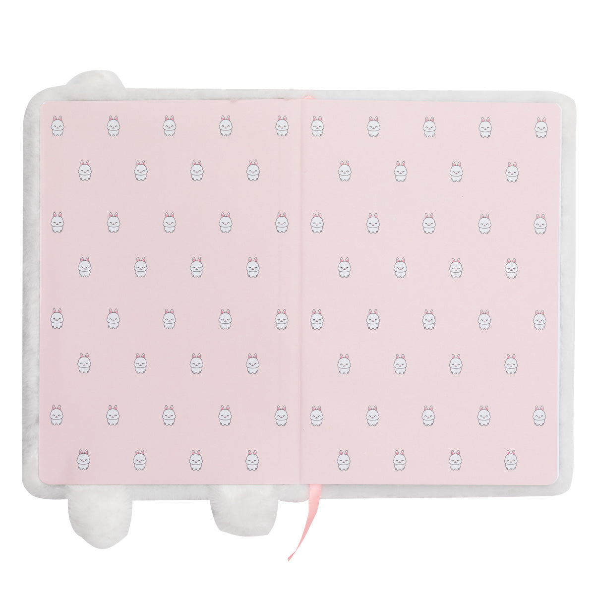 Libreta fantasía de peluche Mr. Wonderful con forma de conejo