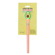Caneta iluminada - Abacate 
