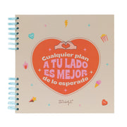 Álbum de fotos rasca-rasca - Cualquier plan a tu lado es mejor de lo esperado