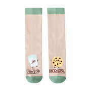Calcetines T 39-41 galleta y vaso de leche - Juntos es mejor