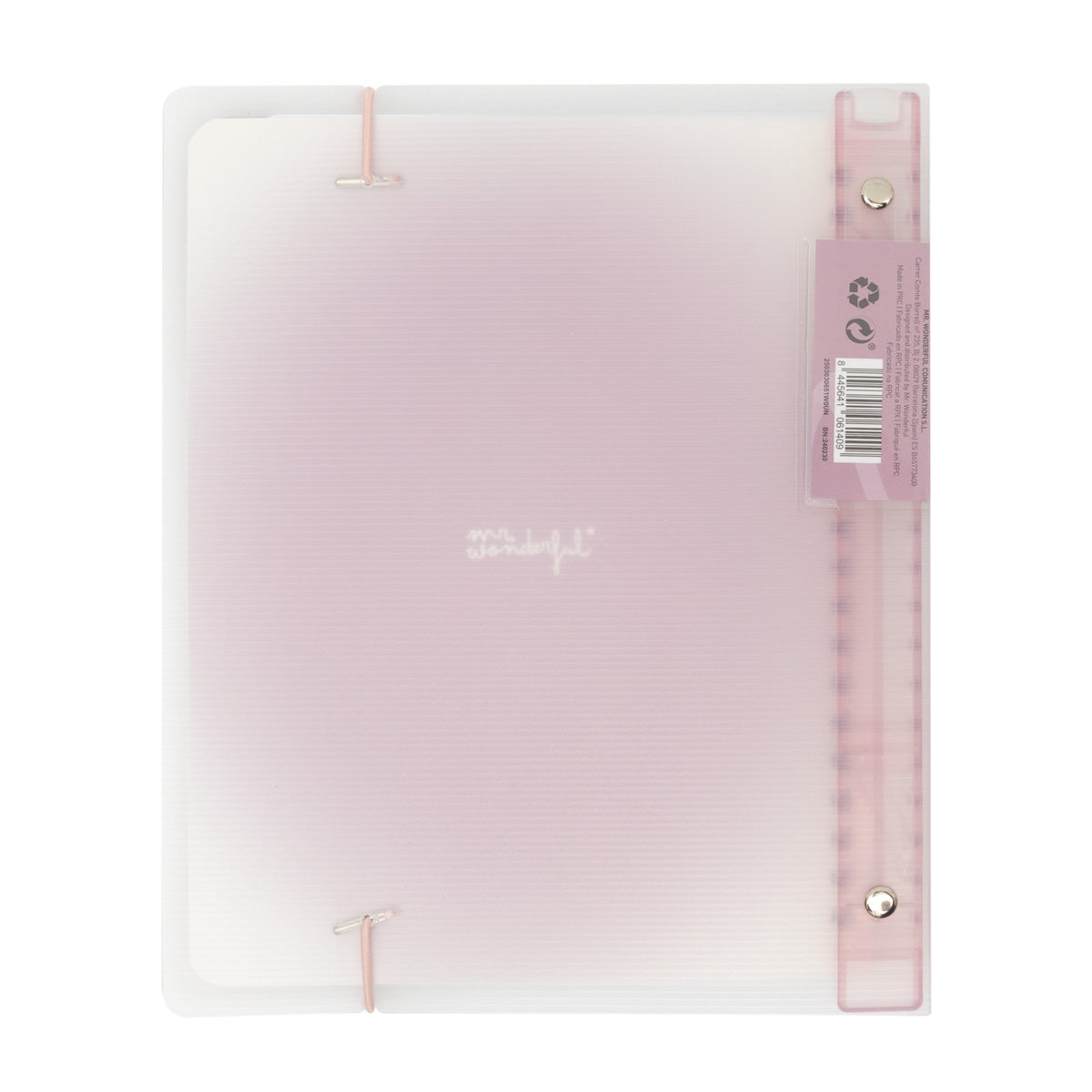 Clear A5 notebook - If it made you happy, do it again