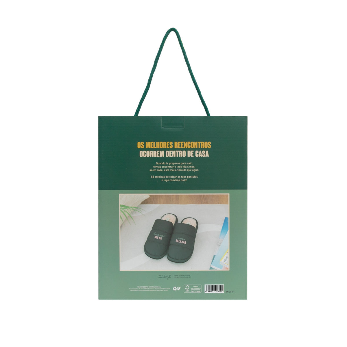 Pantufas T 39-41 - Sou do melhor que há e mereço relaxar