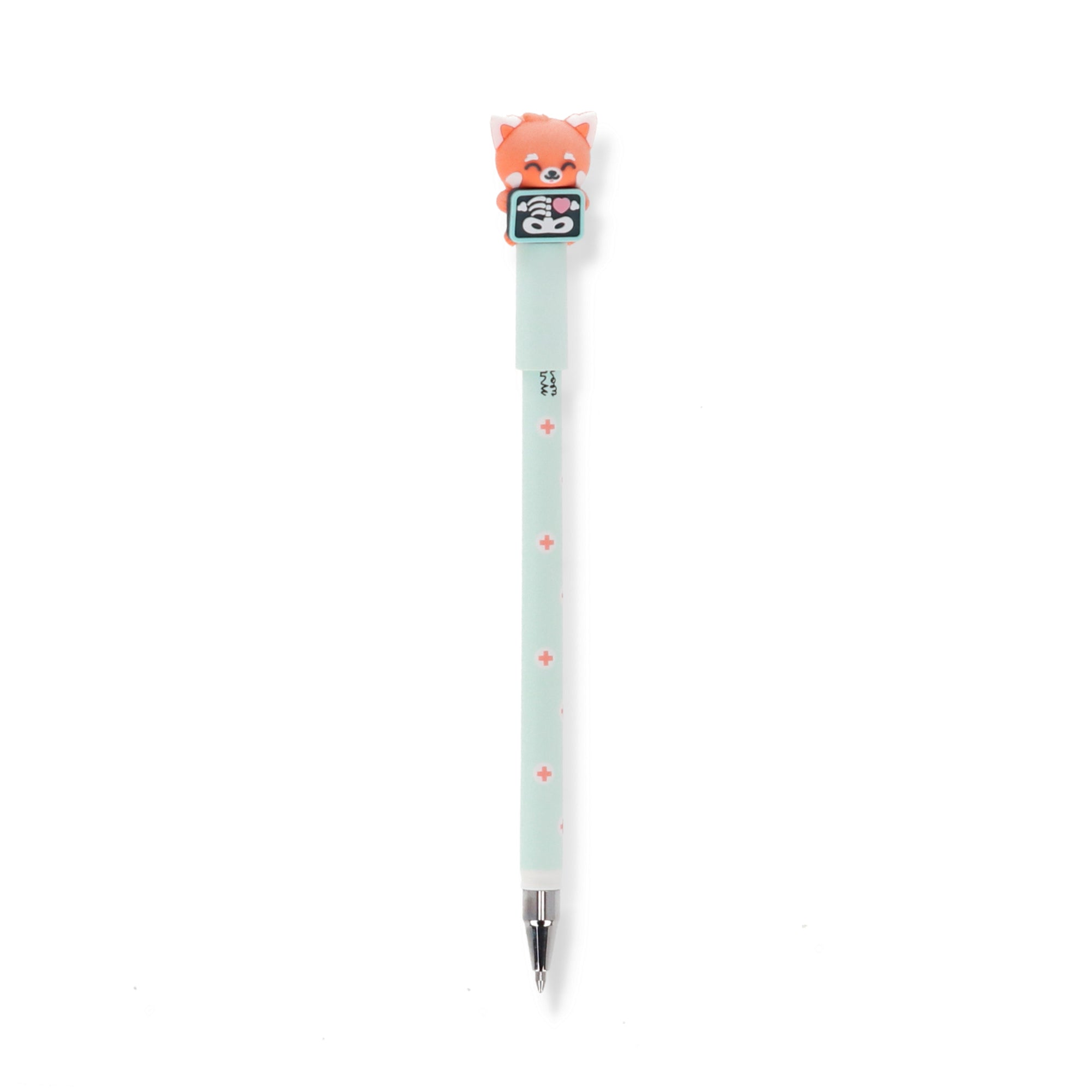 Caneta Apagável Bo-Bo - Panda Vermelho com Raio X